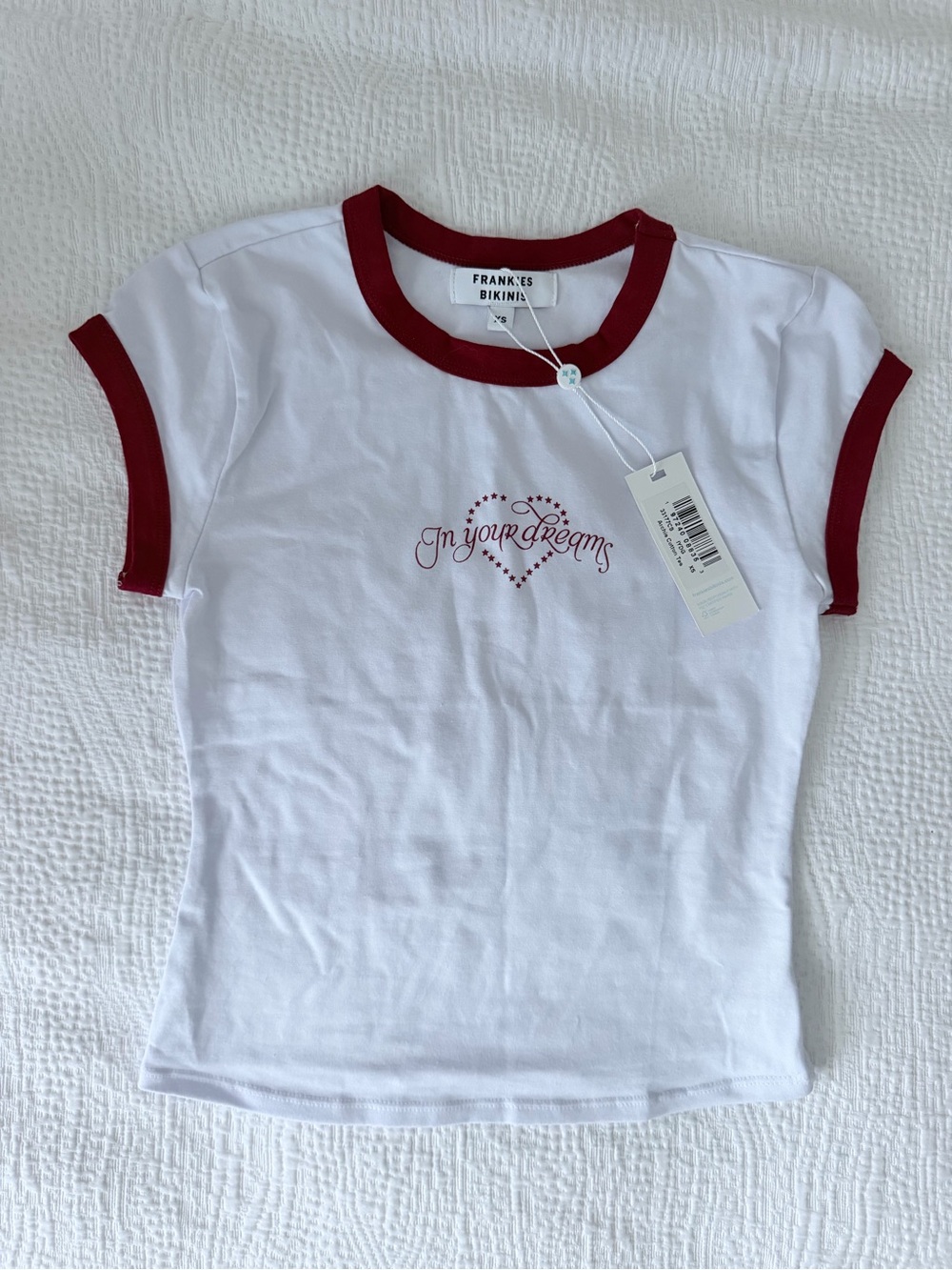 Frankie's Bikinis baby tee